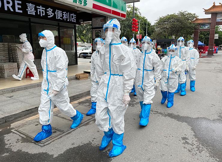 集团党员助力广州疫情封控区，筑牢抗疫“长城”